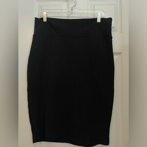 Lularoe Cassie Skirt - XL - Black